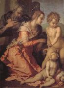 Andrea del Sarto Holy family oil on canvas